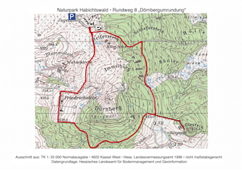 Vorschaubild Karte NP-Rundweg 8