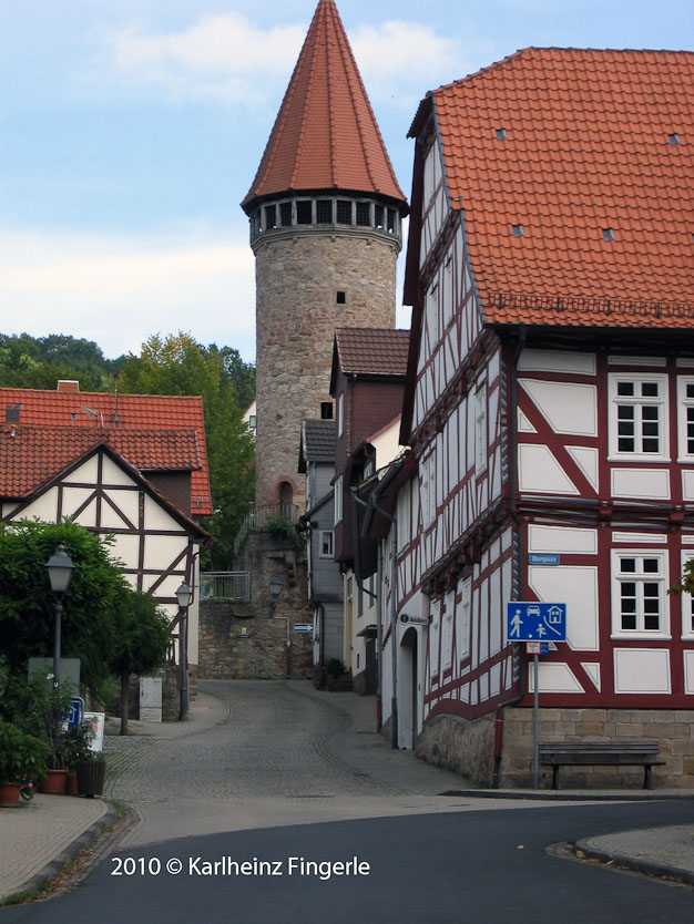 Spangenberg – Blick auf den Eulenturm - 2