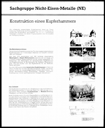 Vorschaubild Infotafel Kupferhammer 1993